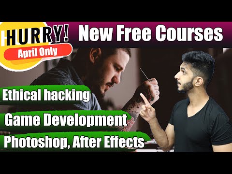 New Free Courses - Ethical Hacking, Game Development, Photoshop, After Effects | Ft. Pluralsight