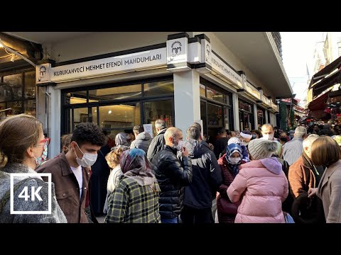 Turkish Coffee【4K】– Türk Kahvesi【4K】– Kurukahveci Mehmet Efendi【4K】| Eminönü【4K】