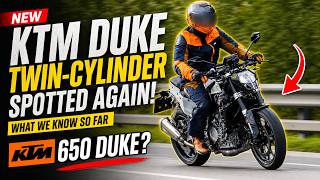 KTM New 650 Duke Spotted AGAIN 🔥 Twin-Cylinder Beast Coming? Spy Shots