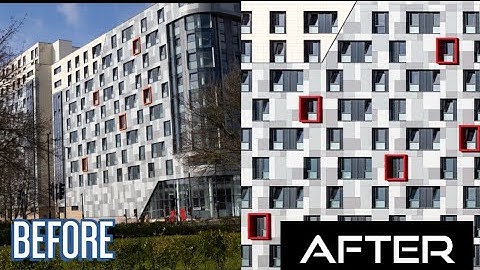 HOW TO find geometric patterns in buildings in LIGHTROOM