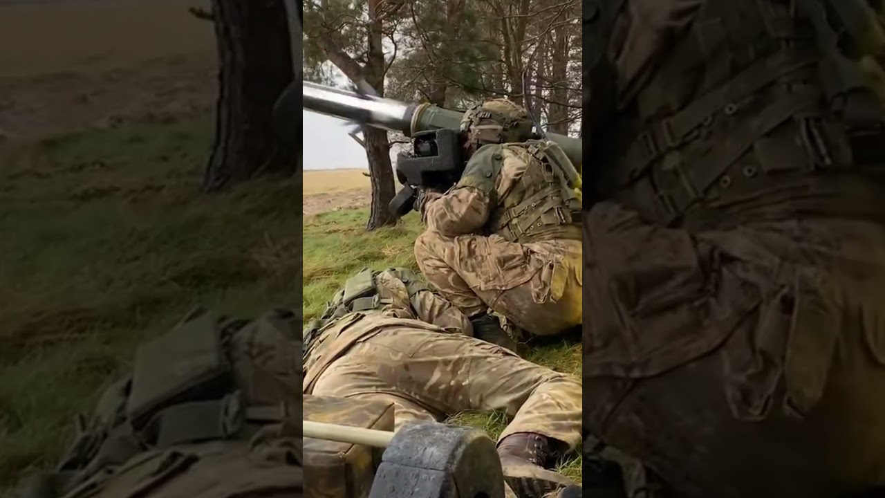 firing the Javelin Anti-Tank weapon.🚀 