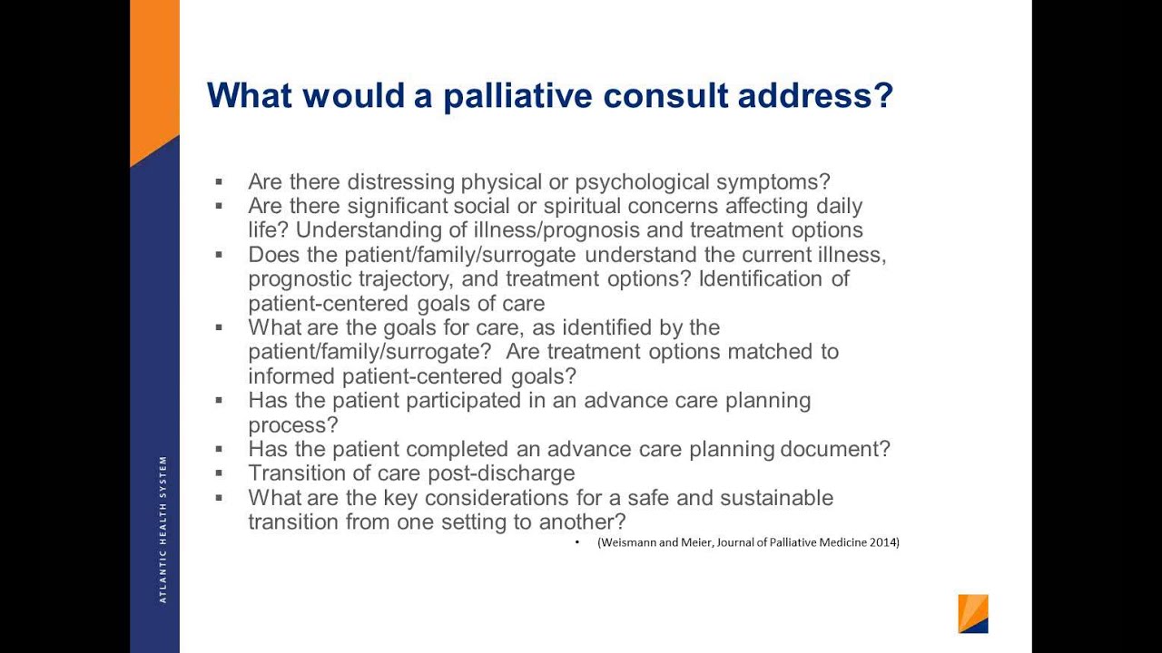 Palliative Care through Cancer Treatment: Not Just For End of Life