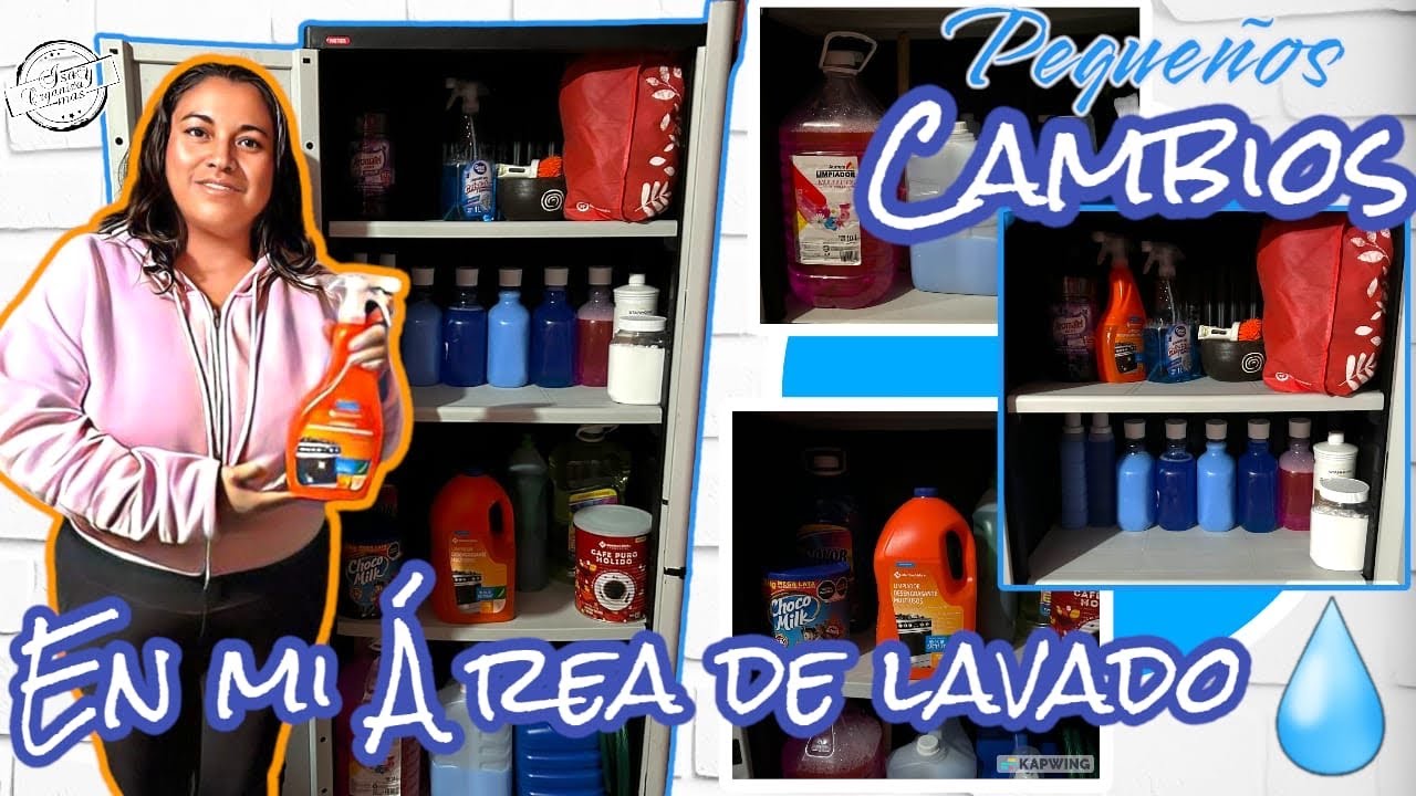 Cambios en mi Area de Lavado / Pequeños Detalles en el Hogar #hogar #patio #lavadora