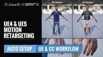 UE4 & UE5 Motion Retargeting | CC & UE Workflow Tutorial