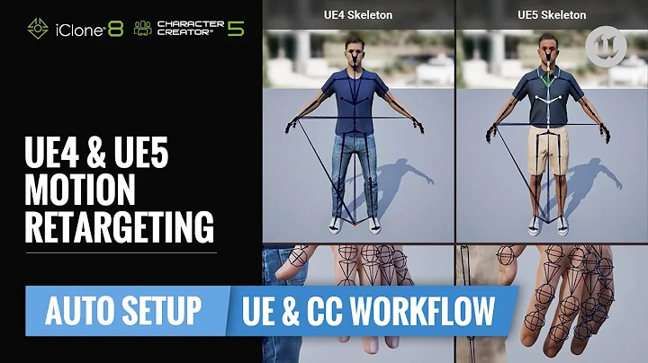 UE4 & UE5 Motion Retargeting | CC & UE Workflow Tutorial