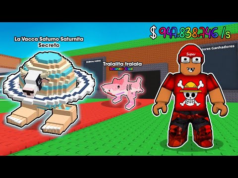 GASTEI MUITO ROBUX MAS CONSEGUI BRAINROT SECRETO E GOD NO ROUBE UM BRAINROT DO ROBLOX...
