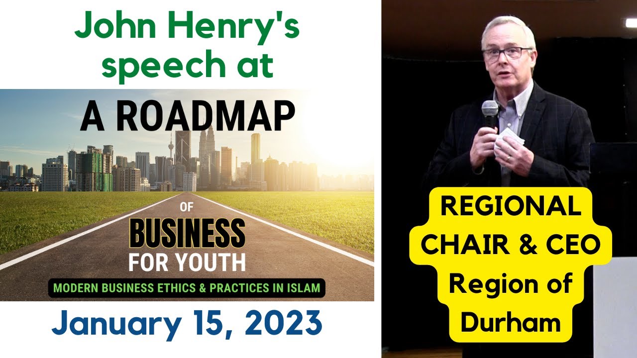 John Henry's speech at A Roadmap of Business for Youth event on January 15, 2023 