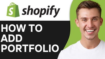 HOW TO ADD PORTFOLIO TO SHOPIFY (2025)