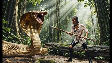 Part 7   A Girl Alone Surviving In The Forest – Deadly Showdown With the Black Mamba King