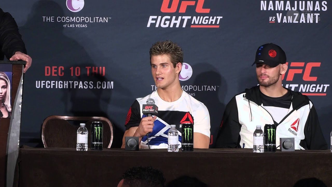 Sage Northcutt UFC Fight Night 80 Sage Northcutt post fight press