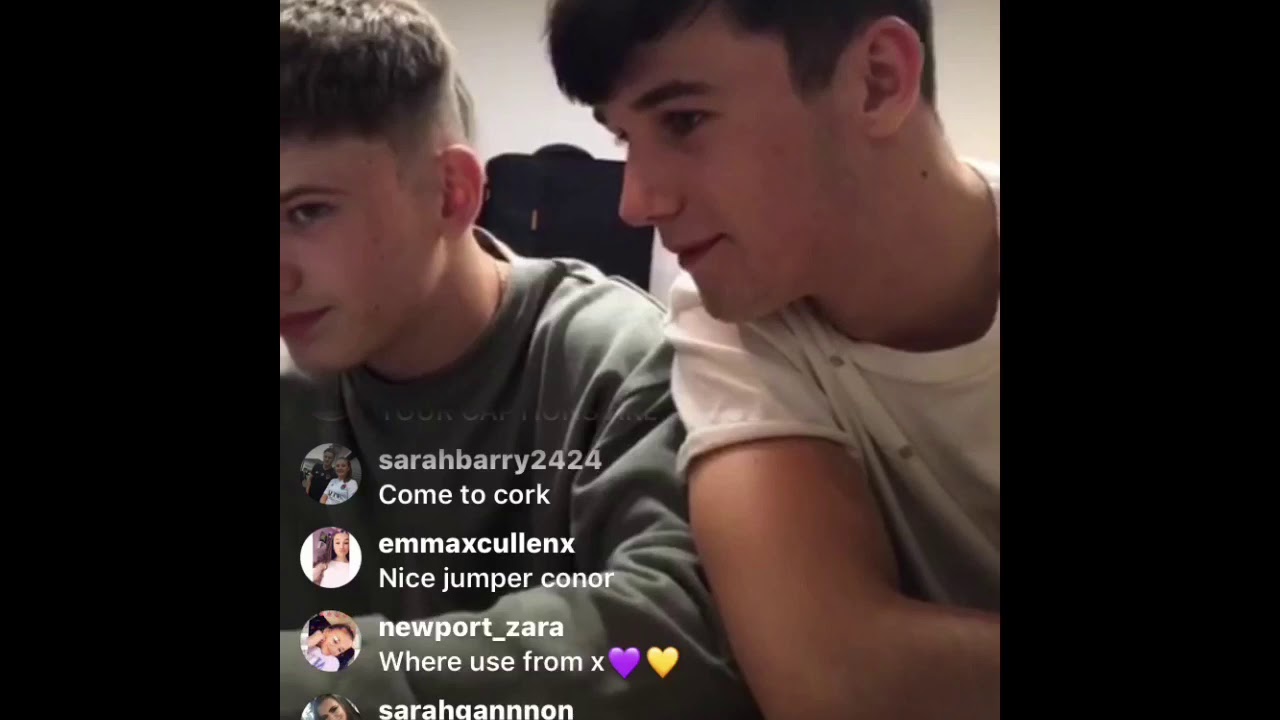Sean and Conor Price Instagram Livestream 21/07/18 YouTube