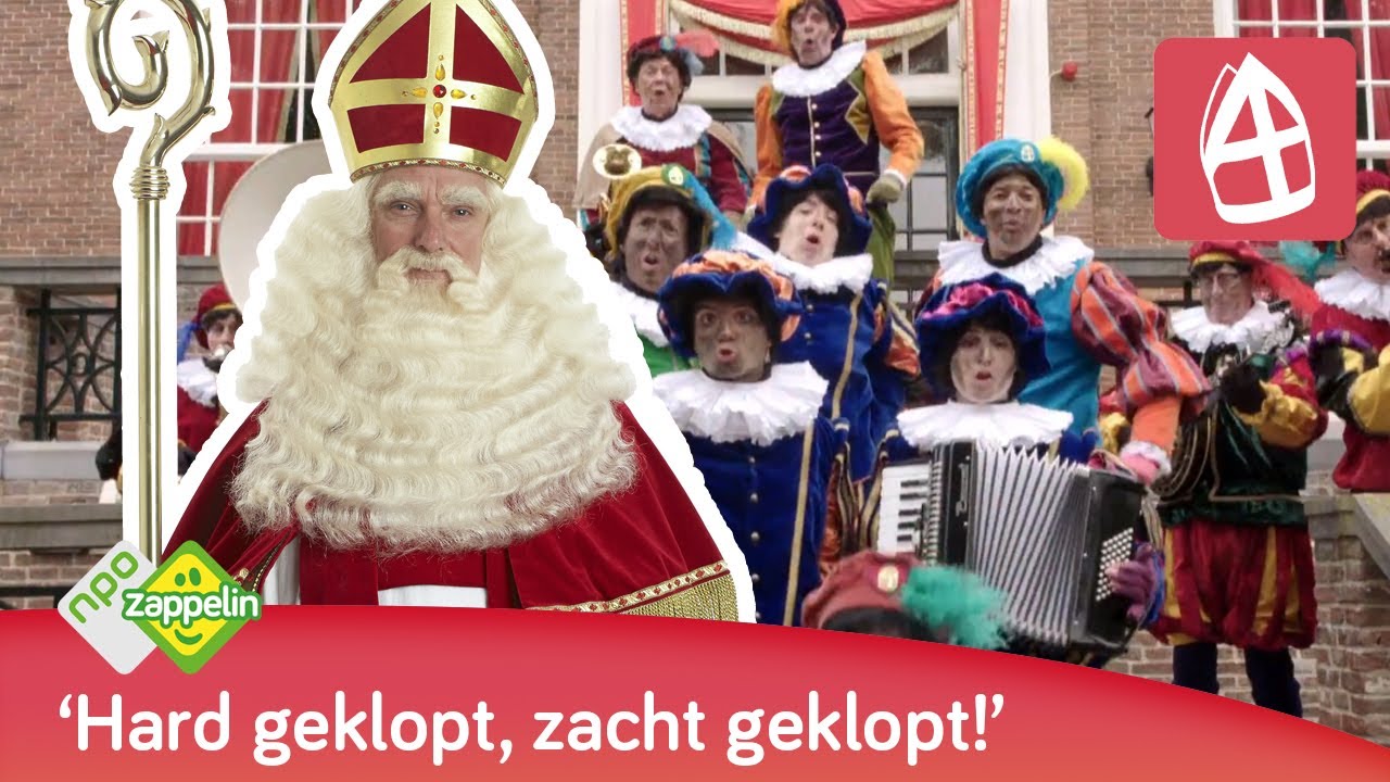 DAAR WORDT AAN DE DEUR GEKLOPT | Sinterklaasliedjes | NPO Zappelin
