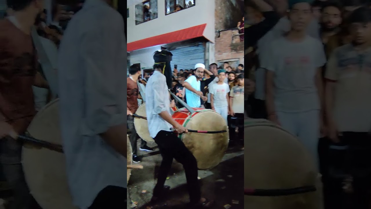 Shokiyajodi aonla (bly) || 9 tarik ||  ganj gausiya chowk || 2025 muharram 100k plss #viral #video