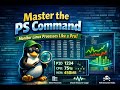 Master the PS Command – Monitor Linux Processes Like a Pro!
