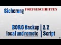 BORG Backup | lokal und remote sichern | Teil 2/2