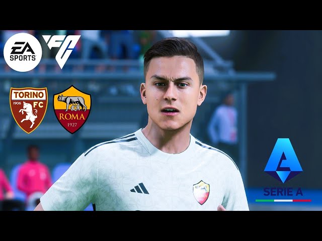 EA Sports FC 24 - Torino Vs. AS Roma - Serie A 23/24 Matchday 5