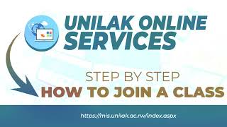 E learning - How to Join Class Tutorial STEP by STEP