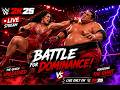 WWE 2K25 LIVE - Legends & Custom Characters Clash! Epic fantasy match ep-22