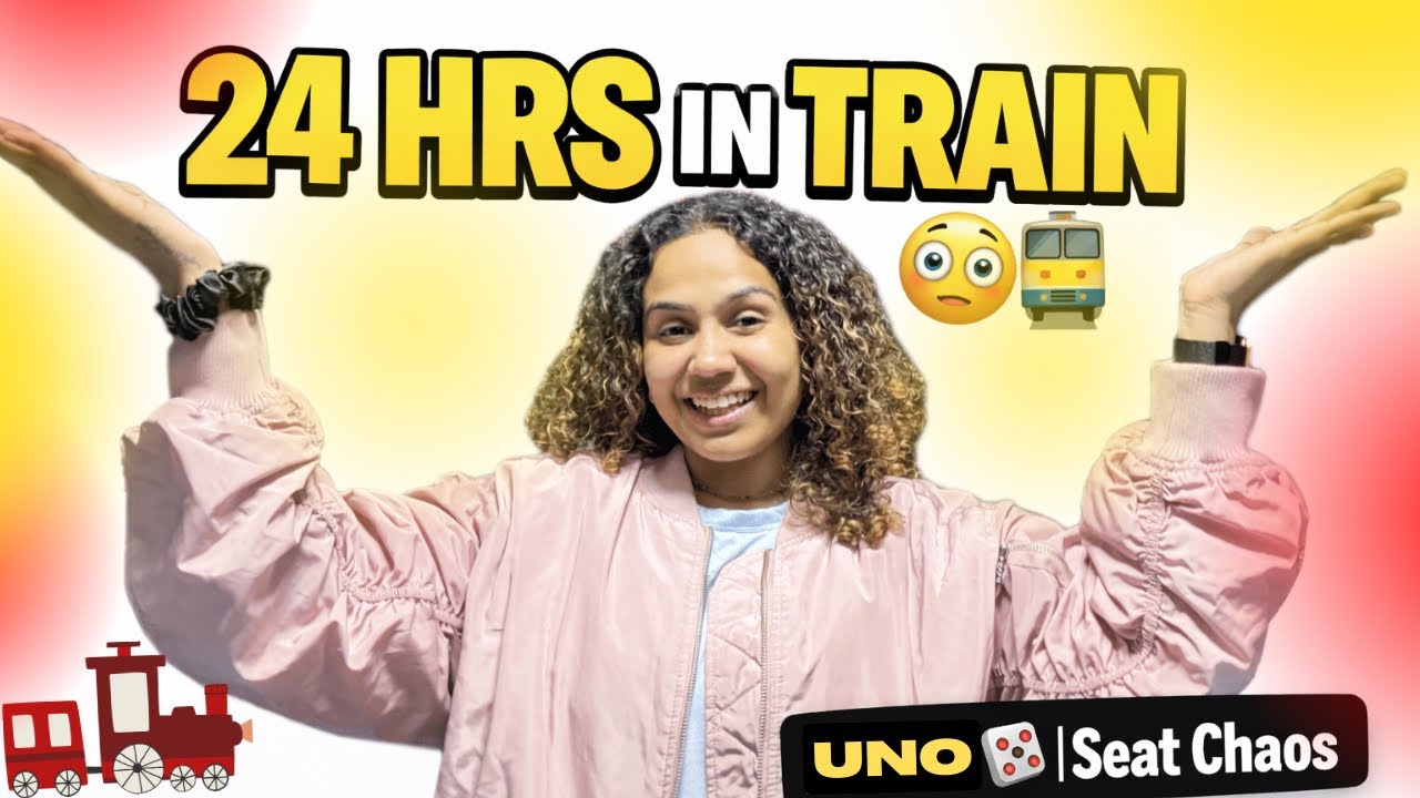 24 Ghante Train Mein Kaise Nikle? 😅🚆 UNO , Seat Change & Full Masti | Train Travel Vlog (144/365) 