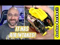 A quadcopter frame with air intakes  speedybee mario review