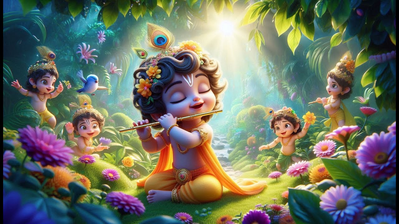 Shree Krishna Govind Hare Murari | Beautiful Calm Krishna Song | Famous Peaceful Melodious Bhajan