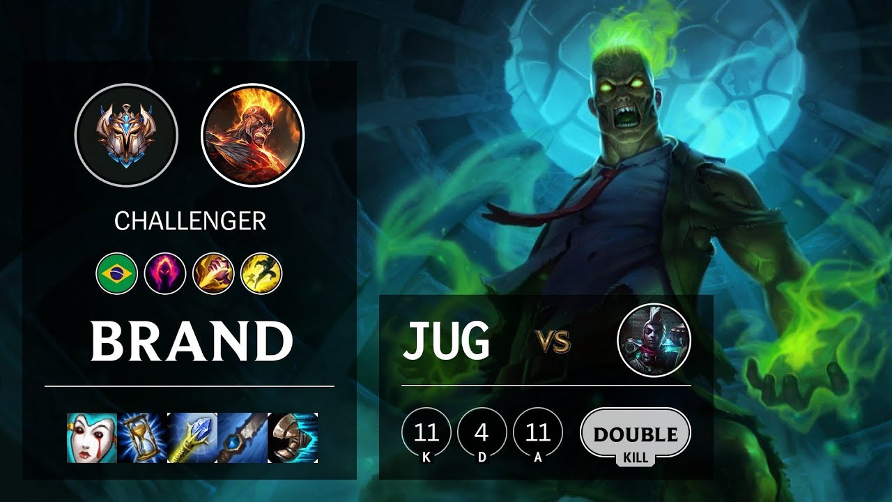 Brand Jungle vs Ekko - BR Challenger Patch 10.6