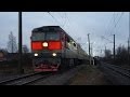 ТЭП70-0361 с поездом №61 Кишинев-СПб (RZD/CFM) Сусанино