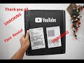 Silver play button unboxing story  face reveal shuddh ideas  how i get my silver play button