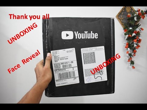 Silver Play Button Unboxing – Thank You!