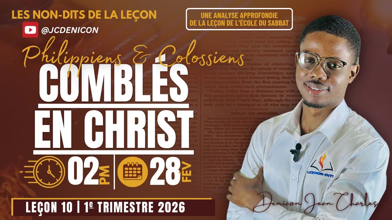 Les non-dits de la leçon 10: 