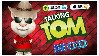 TALKING TOM || MOD APK || UNLIMITED COINS & DIAMONDS screenshot 4