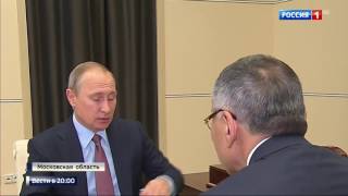 Путин отчитал главу Калмыкии Алексея Орлова