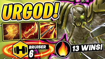 GET FREE ELO w/ URGOD! - TFT SET 6 Guide Teamfight Tactics BEST Comps Meta Ranked Build Strategy