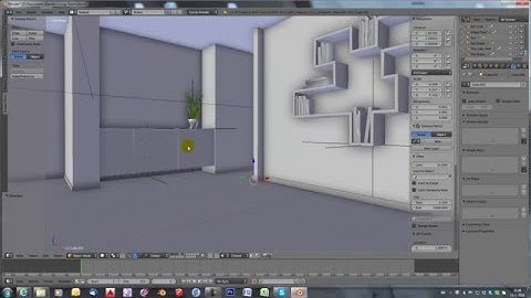 Demo of a room, using Blender Cycles and GPU rendering