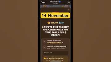 5 TIPS TO PICK THE BEST NFT MARKETPLACE FOR YOU I PART 5 OF 5lMEMEFI #memefi #memeficode #code