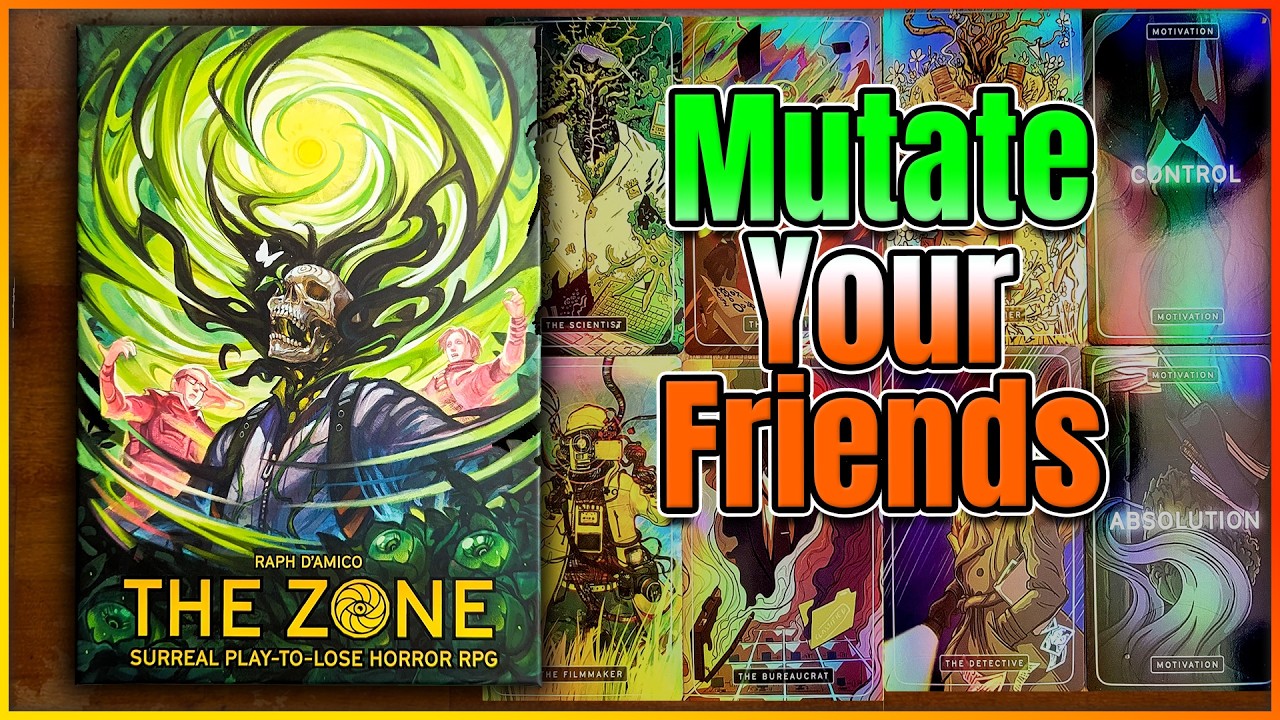 The Zone RPG | Tabletop story game of surreal horror