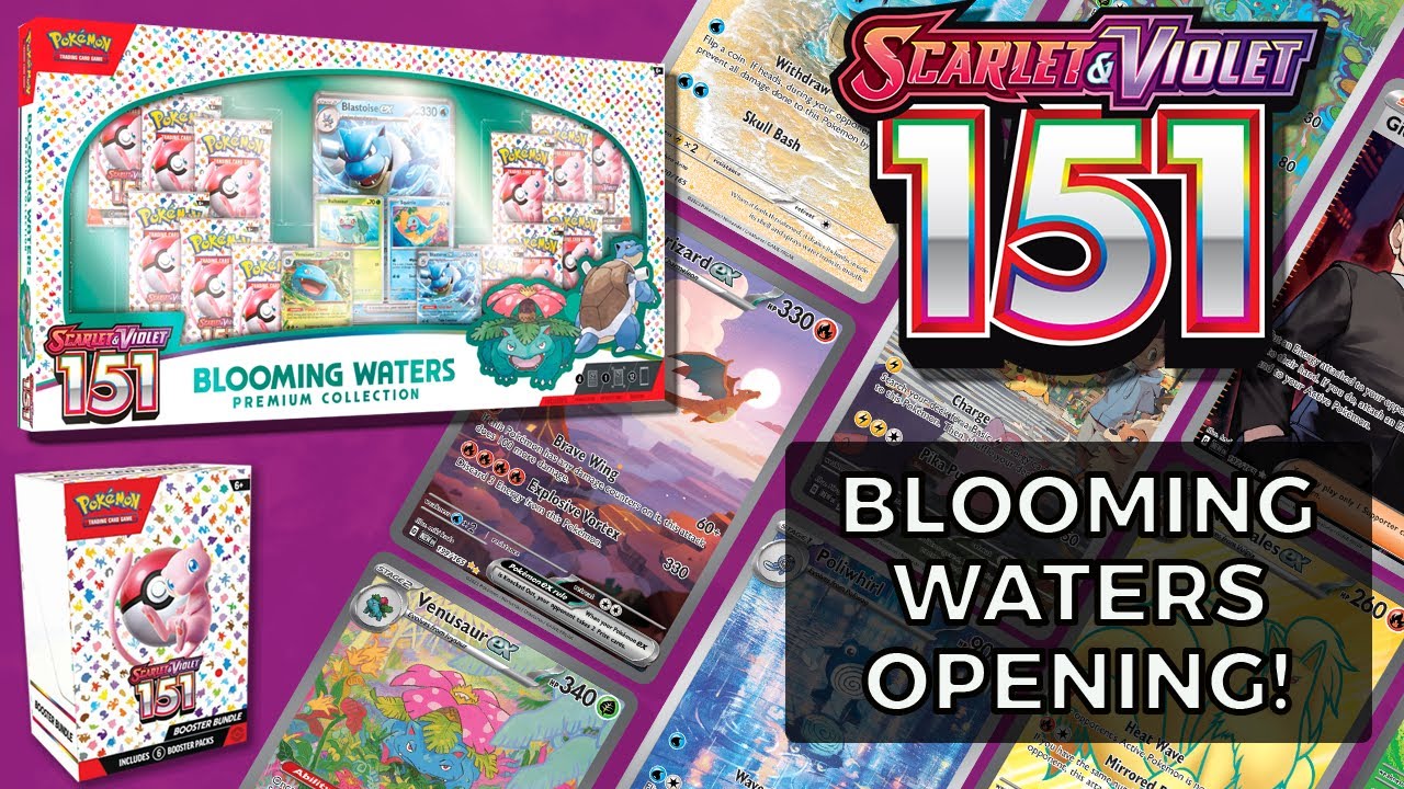 pokemon cards costco blooming waters - Costco's 151 Waters! Pokmon Blooming Waters Premium Collection