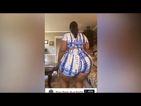 SSBBW lady walking | bbw girl | ssbbw big booty dance | black big girl | ssbbw black booty