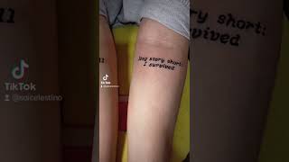 Tattoo: All too well... #taylorswift #tattoo #saiartistry