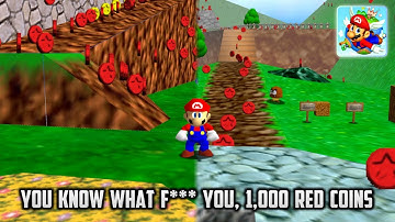 ⭐ Super Mario 64 - You Know What F*** You, 1,000 Red Coins