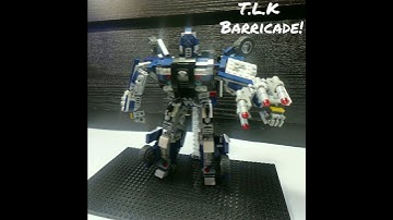 Lego Transformers T.L.K: Barricade V2.0 Hightlight! #lego #transformersthelastknight  #Barricade