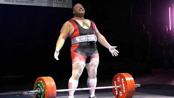 Dean Bowring 350kg deadlift