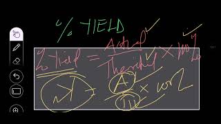 Percentage Yield Calculation @Impartacademics