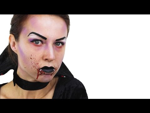 Best Vampire Makeup Tutorial For Halloween