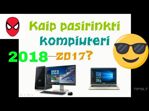 Video: Kaip Pasirinkti Kompiuterio Procesorių M