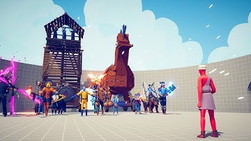 GOD MATHEMATICIAN vs MODDED UNITS - Totally Accurate Battle Simulator TABS