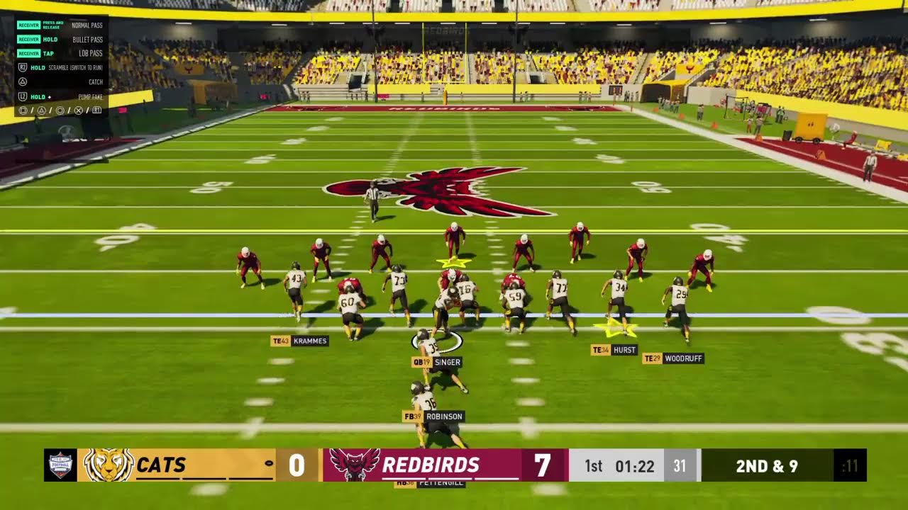 This FREE Game Always CRASH - MAXIMUM FOOTBALL LEAGUE, SEASON 1 St.Louis Cats