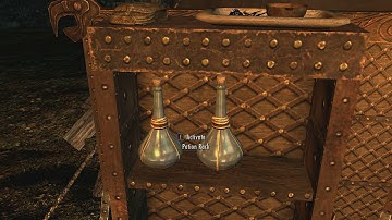 Skyrim custom potion rack