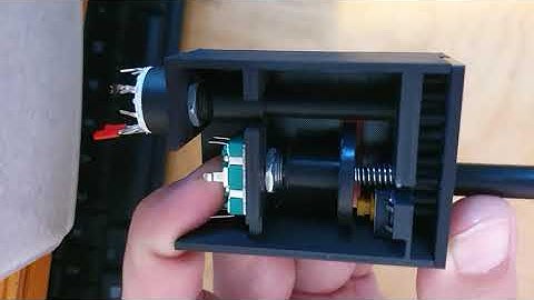 DYI A320 rotary push pull switch & encoder v2
