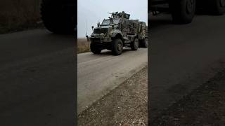 Ukrainian MRAP takes a mine! #shorts #Russia #Ukraine Resimi